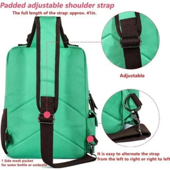 NEW CANVAS Messenger Bag Sling Bag - Picture 5 of 8